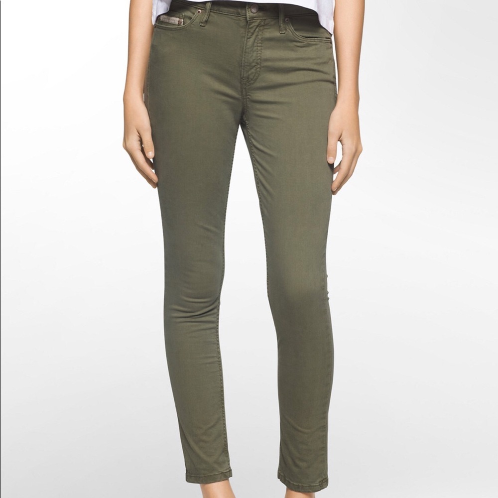 Calvin Klein Skinny Ankle Jeans